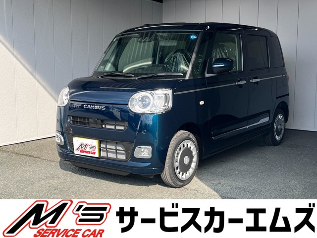 ムーヴキャンバスセオリー G 4WD届出済未使用車 シートヒーター USB充電