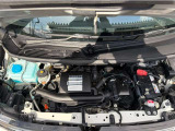 エンジンルーム&室内ルームともにクリーニング済みで清潔です。快適なドライブをお楽しみください。
