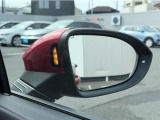死角検知機能付きミラー