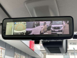 インテリジェントスマートルームミラー 後席の乗車時やお荷物などで後方確認ができない場合は後方確認専用カメラでくっきり!安心ですね!