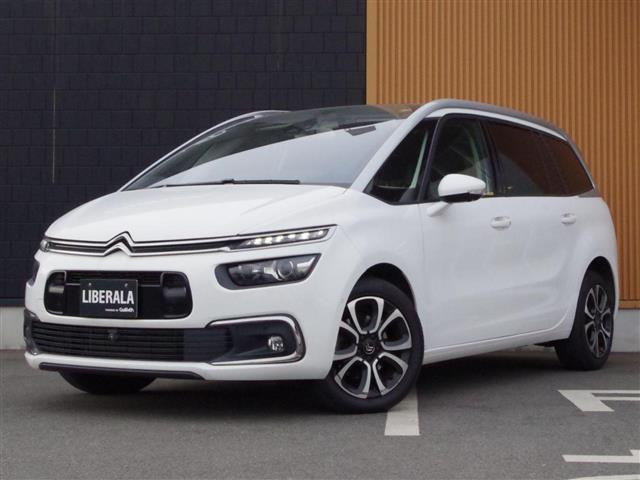 グランドC4スペースツアラーシャイン ブルーHDi ディーゼルサンルーフ 修復歴無し