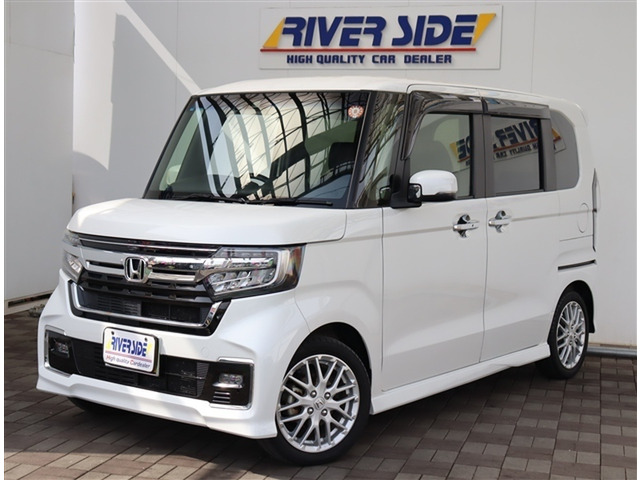 N-BOXカスタム L ターボ 純正8型メモリーナビ BT テレビキット Bカ