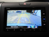 バックカメラの画像です。ガイドラインがスムースな車庫入れをサポートいたします!車庫入れの安心感がアップしますね☆