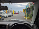 ドライバー目線です!運転席に座るとこんな感じです☆