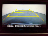 バックギアに入れるだけで自動でリヤカメラに切り替わります!車庫入れやバックが苦手な方にオススメ!