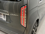 視認性がいいテールランプ。後続車にも存在をアピール。