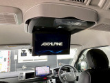 新品 アルパイン12.8型フリップダウンモニター!