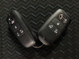 キーフリーシステムを採用!キーを持ち歩いていただくだけで、ドアロックの開閉やエンジンスタートも簡単に行えます。