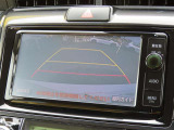 車庫入れもお任せのバックカメラ付き!