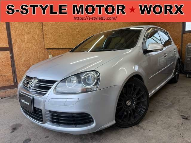 ゴルフ R32 4WD 社外中間マフラー OZ18インチAW