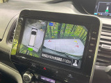 【アラウンドビューモニター】専用のカメラにより、上から見下ろしたような視点で360度クルマの周囲を確認することができます☆死角部分も確認しやすく、狭い場所での切り返しや駐車もスムーズに行えます。