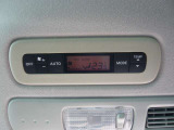 後席エアコン操作部・表示です。