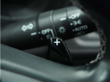 ◆パドルシフト装備◆オートマチック車でもミッション車のようなフィーリングを楽しめます。エンジンブレーキを使いたい時に役立ちます。
