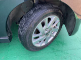 タイヤサイズは155/65R14純正アルミホイール付き!(夏タイヤ装着)冬タイヤ、ホイール注文も承っております☆