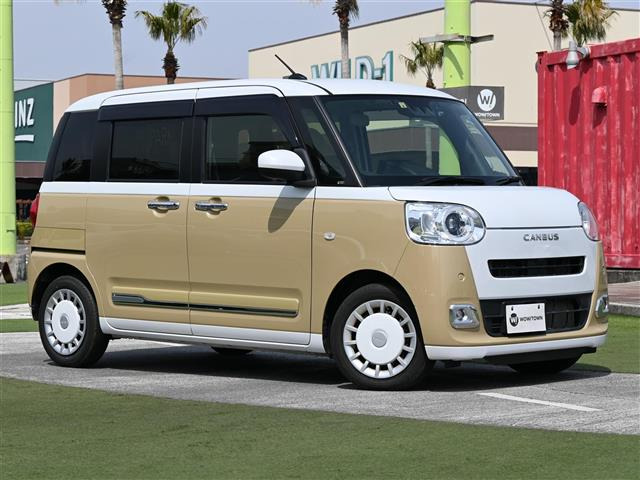 ムーヴキャンバス ストライプス Gターボ 修復歴無し