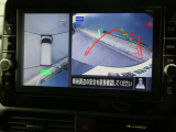 上から丸見えアラウンドビューモニターで、苦手な駐車もラクラク♪車の周囲に子供や障害物などがないかをひと目で確認できて安心ですよ♪