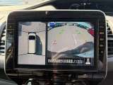 アラウンドビューモニターは4方のカメラで真上から車を見たようにモニターで確認ができる日産の自慢の装備です。是非実際の車で体感してみてください。