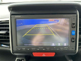 バックモニター付き!ガイド線もあるので、駐車も安心です。
