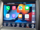 ●Apple Car Play:スマホとの有線接続で、ナビ・オーディオ再生などスマホのアプリ機能が画面でも使える便利機能です!