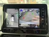 360℃真上から見下ろした映像が映し出されるアラウンドビューモニター搭載☆安全安心ですね♪