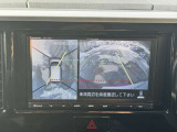 360&deg;上から見下ろした様に見えるアラウンドビューモニター装備!