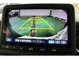バックカメラを搭載しておりガイドラインも表示されますので車庫入れも安心ですね♪