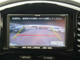 車庫入れ時も安心のバックモニター付き。