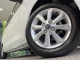 【純正14インチアルミホイール】外観にマッチした純正アルミホイールを装着しております。各種社外アルミホイールや、スタッドレスタイヤも取扱いしております。是非ご相談ください♪