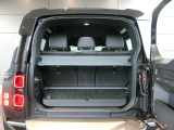 トランクに補助台が装備、ほぼフルフラットになります。