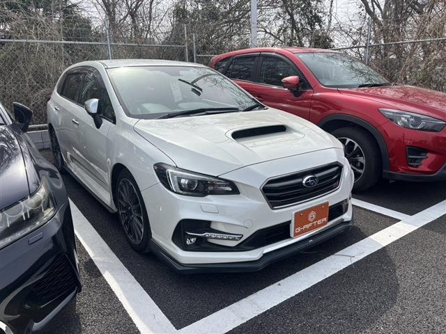 レヴォーグ 1.6 STI スポーツ アイサイト 4WD STIエアロ 赤革シート ワンオーナー