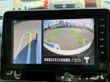 狭い道でのすれ違い、左側のガードレールや側溝が見えないと不安になりませんか?アラウンドビューモニターならバックカメラに加え、発進時に前方や周囲の確認、すれ違い時の助手席側下方の確認も出来て安心です♪