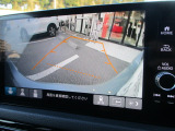 バックモニターのお写真です。駐車もラクに行えますね。