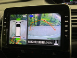 【アラウンドビューモニター】専用のカメラにより、上から見下ろしたような視点で360度クルマの周囲を確認することができます☆死角部分も確認しやすく、狭い場所での切り返しや駐車もスムーズに行えます。