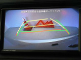 バックガイドモニターを装備しています、車庫入れもラクラクです。