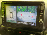 【アラウンドビューモニター】専用のカメラにより、上から見下ろしたような視点で360度クルマの周囲を確認することができます☆死角部分も確認しやすく、狭い場所での切り返しや駐車もスムーズに行えます。