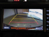 バックガイドモニターで、後方を確認しながら安心して駐車することができます。運転初心者も熟練者も必須の機能ですよ!