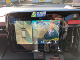 【全周囲カメラ】真上から車を見たようにモニターで確認ができる。是非実際の車で体感してみてください。