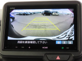 リアワイドカメラシステム!従来の視野に加えて、後方側方を約180&deg;まで見えるワイドビューと、後方を真上から見たような視野で駐車時などに便利なトップダウンビューの3つの視野があります!