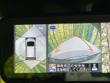【アラウンドビューモニター】専用のカメラにより、上から見下ろしたような視点で360度クルマの周囲を確認することができます☆死角部分も確認しやすく、狭い場所での切り返しや駐車もスムーズに行えます。