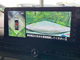 【アラウンドビューモニター】専用のカメラにより、上から見下ろしたような視点で360度クルマの周囲を確認することができます☆死角部分も確認しやすく、狭い場所での切り返しや駐車もスムーズに行えます。