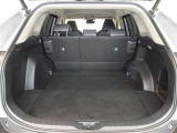 5人乗車時でも十分なスペースのトランクルームです。
