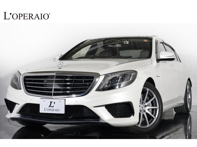 Sクラス S63 ロング 走行5000km 有償色 黒革 パノラマルーフ マ
