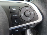 クルーズコントロールが付いています。一度速度を設定すると、アクセルを踏まなくても一定に速度を保ってくれる優れた装備です。高速道路を走行するのに便利です。