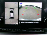 アラウンドビューモニター。空の上から見下ろすような視点でスムース駐車。