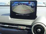 バックモニターも装備しています。車庫入れ、駐車が苦手なお客様、もう安心です!