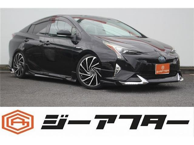 プリウス 1.8 A フルエアロ 禁煙車 純正ナビ（DAA-ZVW51）