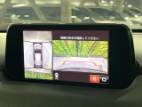 【360&deg;ビューモニター】専用のカメラにより、上から見下ろしたような視点で360度クルマの周囲を確認することができます☆死角部分も確認しやすく、狭い場所での切り返しや駐車もスムーズに行えます。