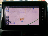 日産純正ナビ装着。操作しやすいので毎日のお出かけも安心。