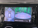 【アラウンドビューモニター】専用のカメラにより、上から見下ろしたような視点で360度クルマの周囲を確認することができます☆死角部分も確認しやすく、狭い場所での切り返しや駐車もスムーズに行えます。