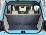 ラゲージスペースもしっかり確保。買い物の荷物もばっちり積みこむことができて便利です。